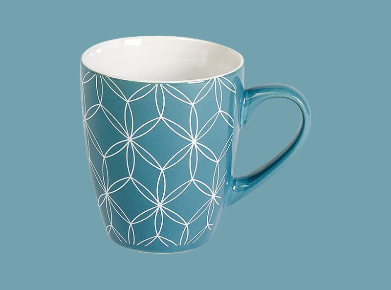 Tasse à Café en Céramique – Bleu