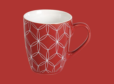 Tasse à Café en Céramique – Rouge