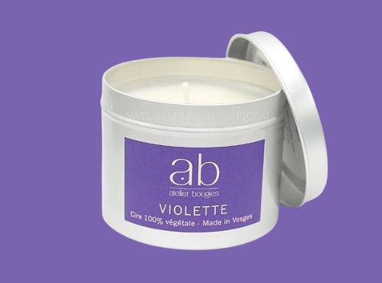 Bougie Artisanale – Violette