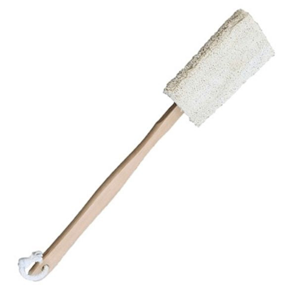 Brosse à Long Manche en Loofah Naturel